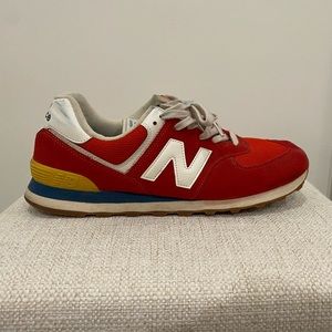 Red New Balance Sneakers Men’s 13